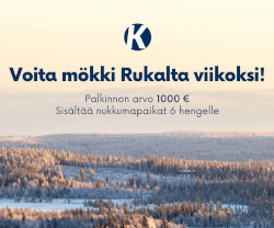 Voita mökki Rukalta viikoksi Voita mökki Rukalta viikoksi